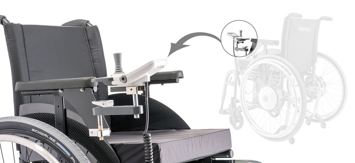 beweglich - Produkte Zusatzantrieb e-fix für Rollstühle